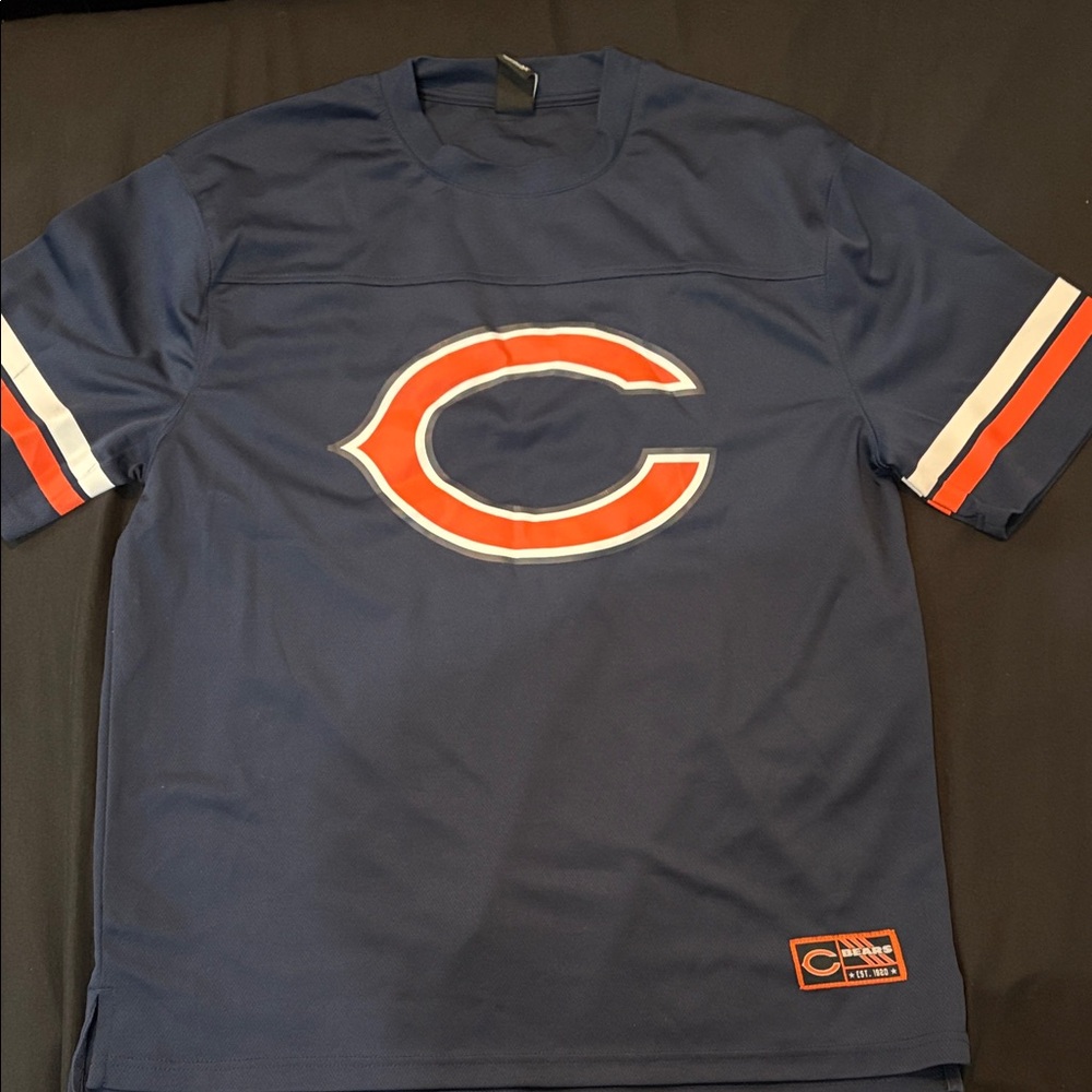 NFL Navy and Orange Jersey Shirt